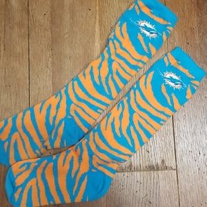 Miami Dolphin Socks